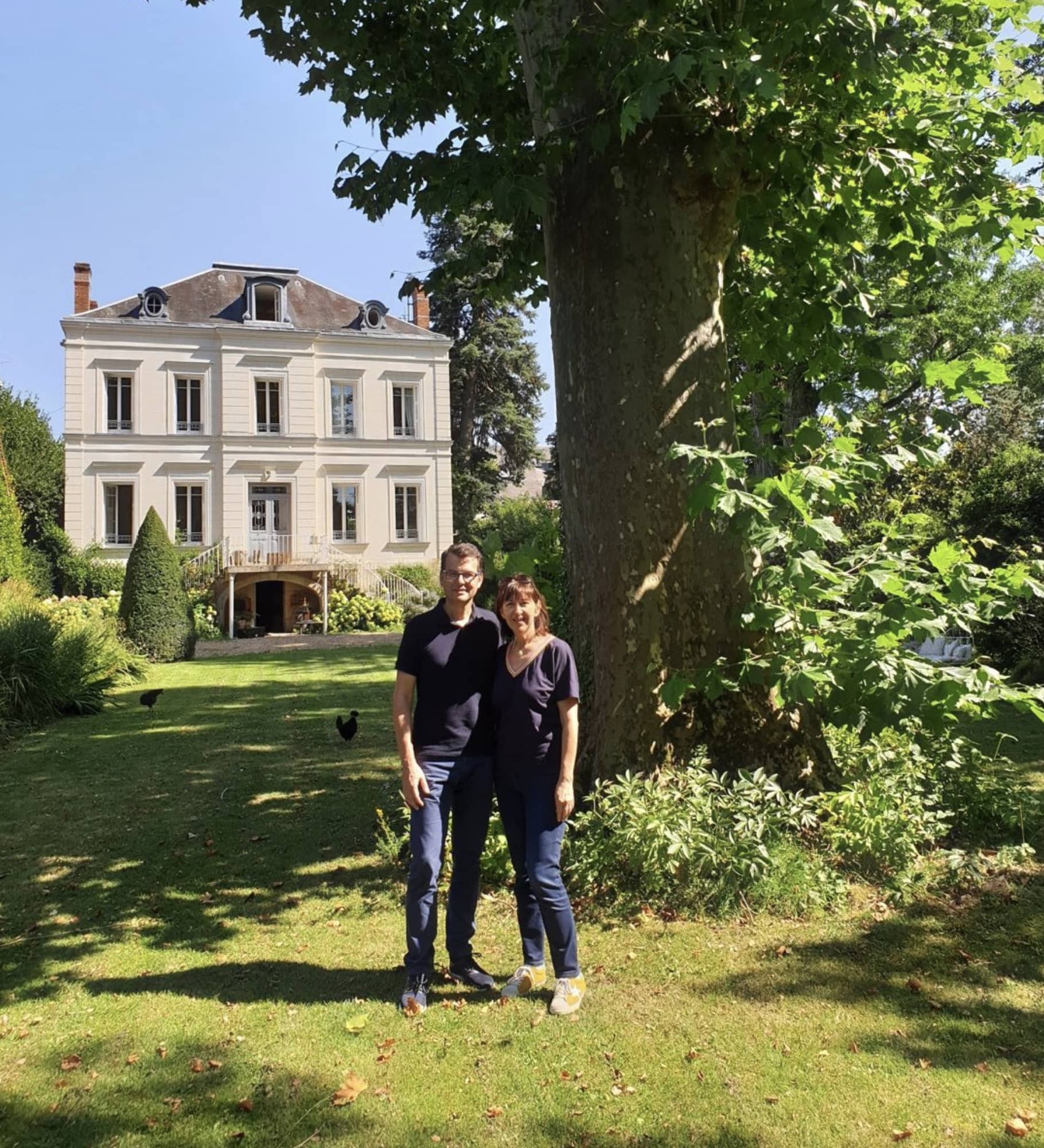 Stéphane et Sylvie, la Villa Fleur